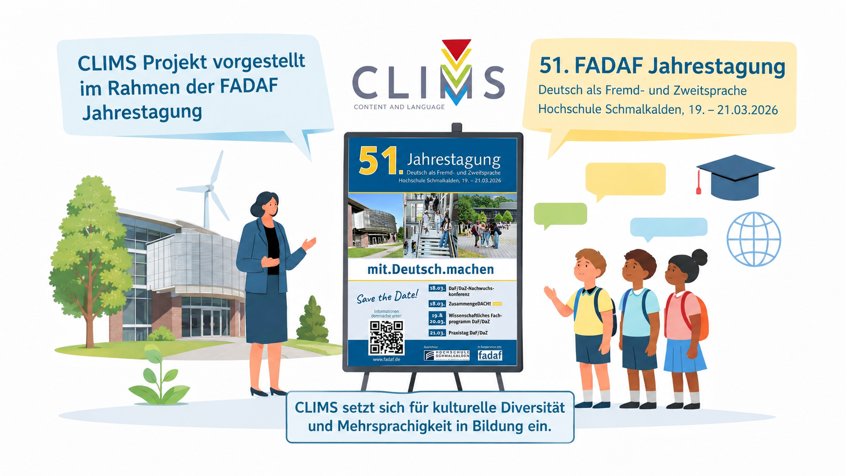CLIMS auf der FaDaF-Jahrestagung in Schmalkalden